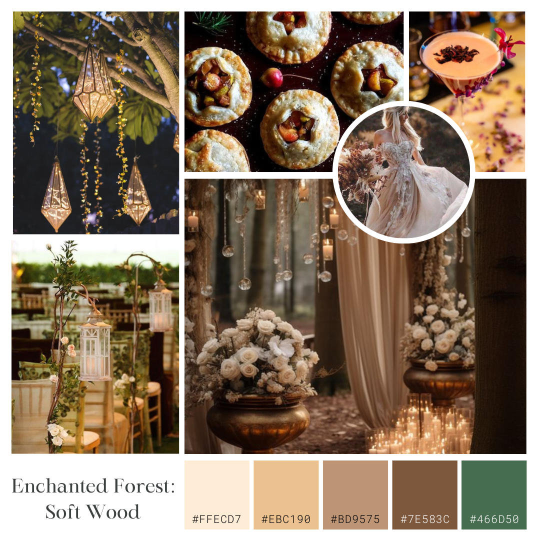   If you want to see more Enchanted Forest moodboards I’ve created,    click here    and scroll down.  