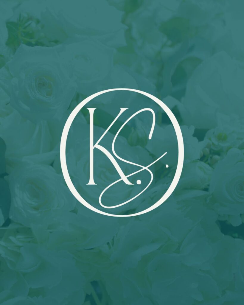 Custom monogram design for a North Carolina Wedding Planner